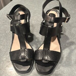 Clark’s sandals size 10 black leather. New with out tags! Never worn.